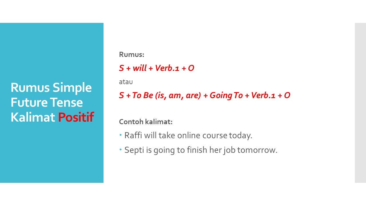 √ 21+ Contoh Simple Future Tense | Definisi, Rumus [LENGKAP]